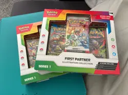 Pokemon TCG First Partner Illustration Collection Series 1 Promo Box English - Image 2