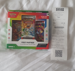 Pokemon TCG First Partner Illustration Collection Series 1 Box 30 Cards 2021 - Image 1