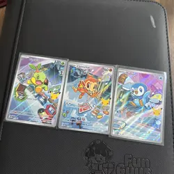 Pokemon TCG First Partner Illustration Collection Series 1 Gen 4 Sinnoh Starter - Image 1