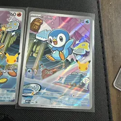 Pokemon TCG First Partner Illustration Collection Series 1 Gen 4 Sinnoh Starter - Image 2