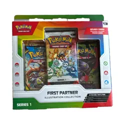 Pokemon TCG First Partner Illustration Collection Series 1 Box Promo 2021 - Image 1