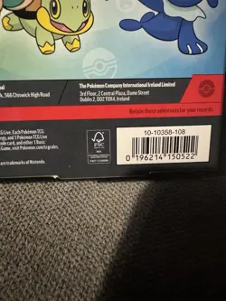 Pokemon TCG First Partner Illustration Collection Series 1 Box 33 Cards Promo - Image 5