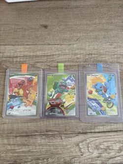 Pokemon TCG First Partner Illustration Collection Series 1 Kanto GEN 1 Set - Image 1