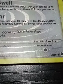 2009 Pokemon ARCEUS LV. 100 Arceus Set Rare HOLO Platinum Series Card AR5 - Image 2
