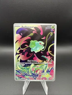Pokemon Bulbasaur 133/132 Mega Evolution Illustration Rare NM - Image 1