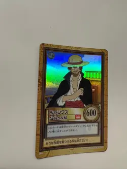 One Piece Carddass Shanks S14 Hologram Rare Vintage Kogaki Ninjo 1999 Japanese - Image 1