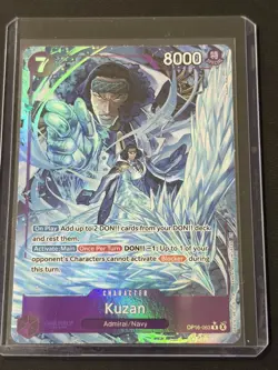 One Piece TCG Kuzan OP16-063 The Time For Battle English Alt Art SR NM - Image 1