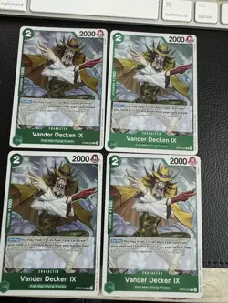 OP06-033 Vander Decken IX : Rare One Piece English TCG Card : 4x playset - Image 1