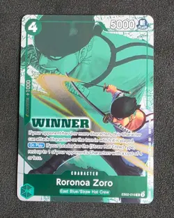 One Piece Card Game - OP12-071 - EB02-019 - OP07-113 Regional / Winner Promo Lot - Image 1