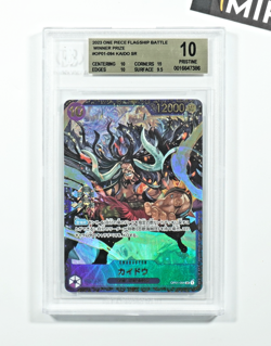 One Piece BGS 10 Kaido #OP01-094 SR Winner Prize Flagship Battle 2023 Japanese - Image 1