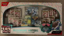 Pokemon TCG Scarlet & Violet 151 Blooming Waters Premium Collection Box Sealed - Image 1
