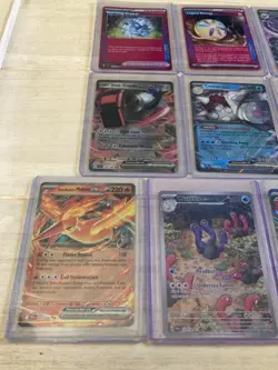 pokemon 10 card mixed lot- double rare ace spec ultra rare illustration rare sv - Image 2
