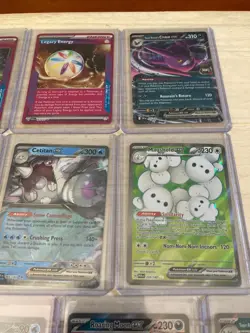 pokemon 10 card mixed lot- double rare ace spec ultra rare illustration rare sv - Image 4
