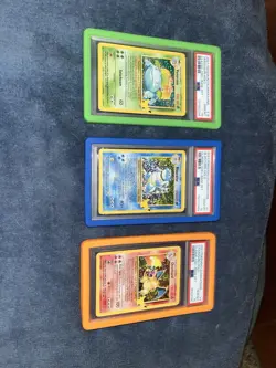 Pokemon Celebrations 25th PSA 10 Holo Lot Charizard Venusaur Blastoise Trio Set - Image 3