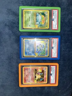 Pokemon Celebrations 25th PSA 10 Holo Lot Charizard Venusaur Blastoise Trio Set - Image 4