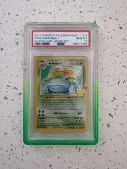 2021 Pokemon Celebrations PSA 10 Trio Charizard Blastoise Venusaur Set 25th Holo - Image 3