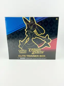 Pokemon TCG Crown Zenith Elite Trainer Box Factory Sealed - Case Fresh 🔥 - Image 1