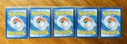 Pokemon Black Bolt White Flare Lot of 5 Illustration Rare’s Victini Pignite - Image 2
