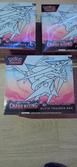 Pokemon TCG Chaos Rising Pokemon Center Elite Trainer Box ETB - New And Sealed - Image 1