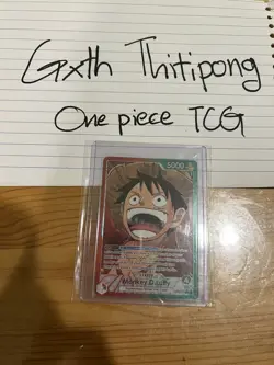 One Piece TCG OP13-001 Monkey D. Luffy Alt Art Leader AA Card Game CCG English - Image 1