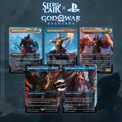 Magic: The Gathering Secret Lair x God of War: Norse NON-FOIL - SEALED | MTG - Image 3