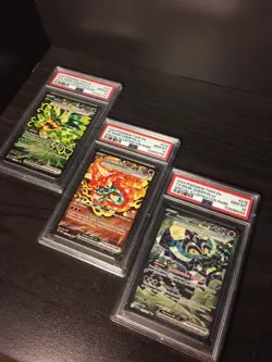 Pokemon PSA 10 - Hearthflame 212 Teal 211 Cornerstone 215 Mask Ogerpon EX /167 - Image 1