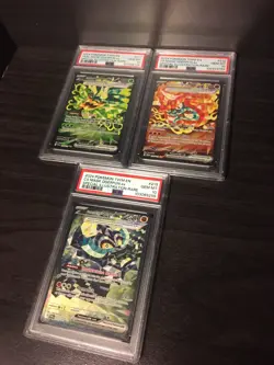 Pokemon PSA 10 - Hearthflame 212 Teal 211 Cornerstone 215 Mask Ogerpon EX /167 - Image 2