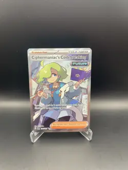 Pokemon TCG Ciphermaniacs Codebreaking 198/162 Temporal Forces Full Art NM/Mint - Image 1