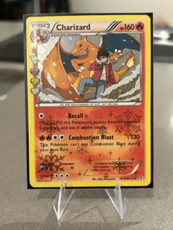 Pokemon TCG: Charizard Generations RC5 Holo Radiant Collection - Image 1