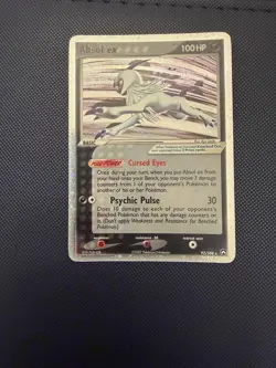 Pokemon Power Keepers Holo Card Absol EX Rare LP Condition 92/108 - Image 1