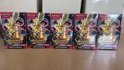 Lot of 5 Pokemon TCG Ascended Heroes Booster Bundle BOX Sealed In Hand - Image 1