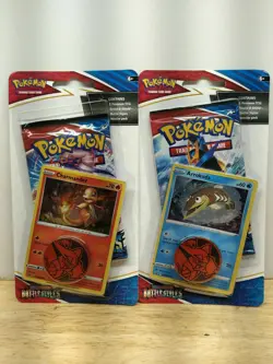 Pokemon Battle Styles Booster Blister Packs Lot of 2 IN HAND Charmander Arrokuda - Image 1