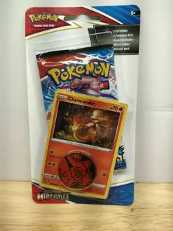 Pokemon Battle Styles Booster Blister Packs Lot of 2 IN HAND Charmander Arrokuda - Image 2