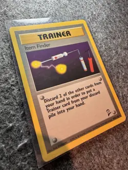 LP Item Finder Base Set 2 103/130 RARE Vintage WOTC Pokemon TCG Card - Image 3