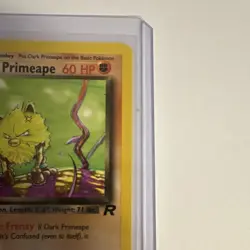 Pokemon Dark Primeape 1st Edition Team Rocket 43/82 Uncommon 60HP Eng 2000 - Image 4