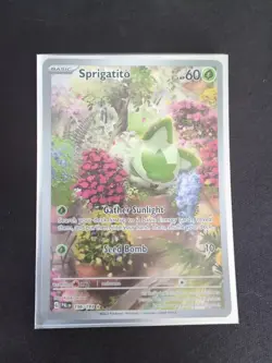 Pokemon TCG Sprigatito Holo Illustration 196/193 Sv02: Paldea Evolved Ungraded - Image 2