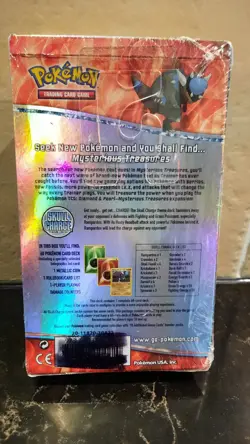 SEALED Pokemon TCG Diamond & Pearl Mysterious Treasures Theme Deck SKULL CHARGE - Image 2