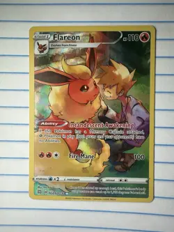 Flareon TG01/TG30 - Brilliant Stars Trainer Gallery - Pokemon TCG NM - Image 1