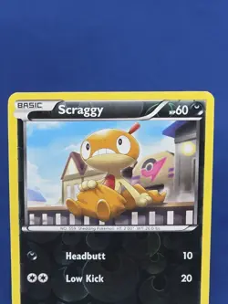 Scraggy Reverse Holo 85/135 Plasma Storm Card Pokemon 2012 Black & White - Image 3