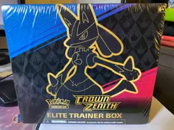 Pokemon TCG: Sealed Crown Zenith Elite Trainer Box + Photo 820650851476 - Image 1
