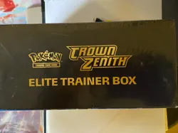Pokemon TCG: Sealed Crown Zenith Elite Trainer Box + Photo 820650851476 - Image 2