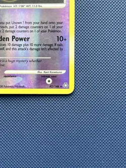 Unown ! 42/146 Reverse Holo Rare Legends Awakened Pokemon Card - MP - Image 4