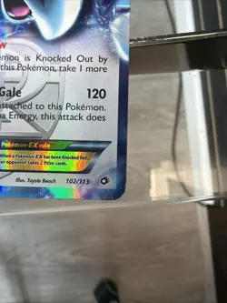 Pokemon TCG Lugia EX Legendary Treasures Holo Rare Card 102/113 2013 - Image 5