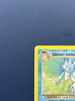 Sabrina's Golduck 30/132 Non Holo Rare Gym Challenge Pokemon WOTC TCG Card - LP - Image 2