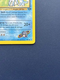 Sabrina's Golduck 30/132 Non Holo Rare Gym Challenge Pokemon WOTC TCG Card - LP - Image 4