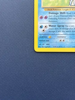 Sabrina's Golduck 30/132 Non Holo Rare Gym Challenge Pokemon WOTC TCG Card - LP - Image 5