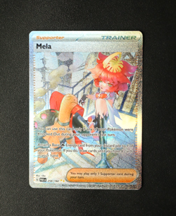 Pokemon Card TCG - Mela 254/182 Paradox Rift - Special Illustration Rare - NM ⭐ - Image 1
