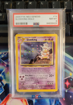 PSA 8 - 2000 Pokemon Card TCG - Neo Genesis - Slowking Holo Rare 14/111 English - Image 3