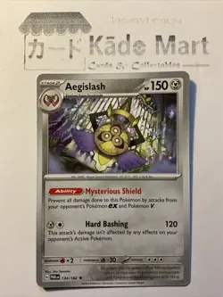 Aegislash 134/182 Paradox Rift Non-Holo Rare (Pre-Release) Pokemon TCG Card - Image 1
