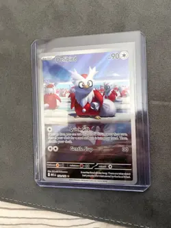 Pokemon TCG Delibird - 152/132 Holo ME01: Mega Evolution Illustration Rare - Image 1